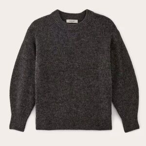 Everlane Alpaca Cocoon Crew Sweater